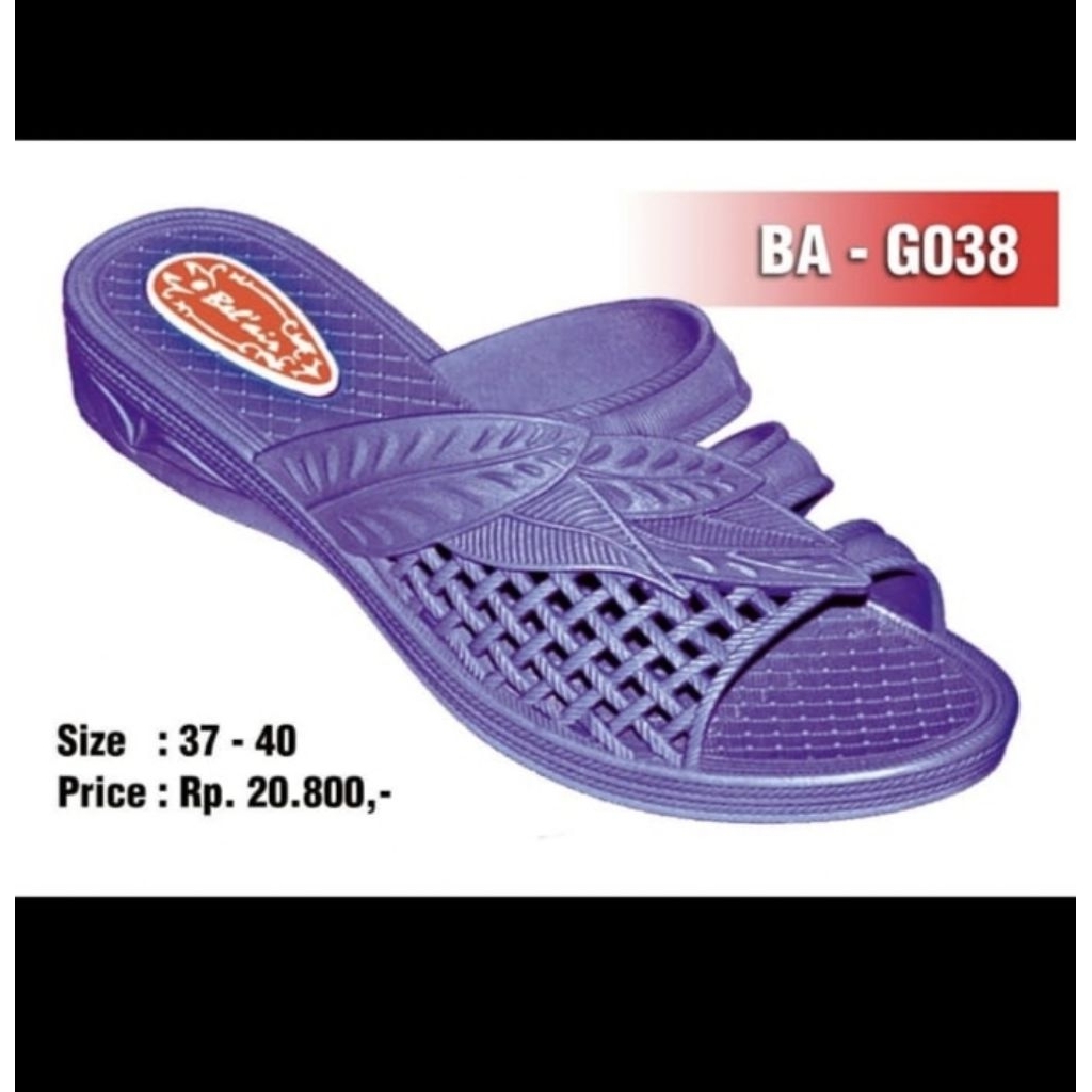 SANDAL BEL'AIR BAG-038 SANDAL WANITA SANDAL ARISAN SANDAL FORMAL SANDAL ANTI AIR SANDAL EMPUK NYAMAN