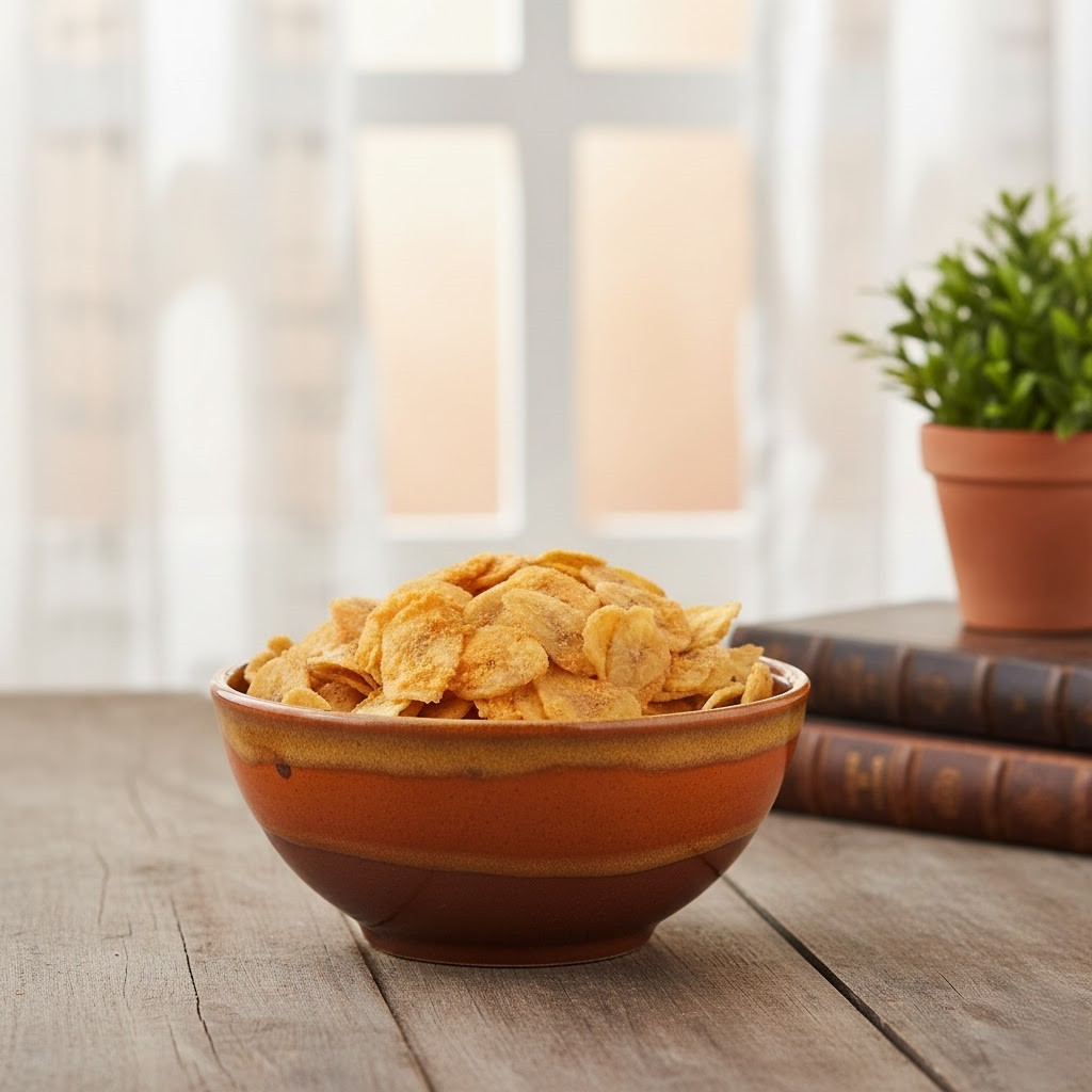 ( 250gr Dan 500gr ) Keripik Pisang Khas Lampung Rasa ( Jagung Bakar ) Renyah Oleh Oleh Termurah | Ke