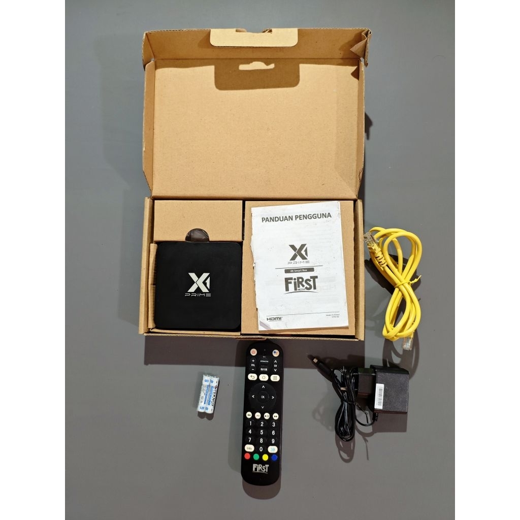 Andorid Tv Box X1-Prime-i sudah unlock ram 2/8gb