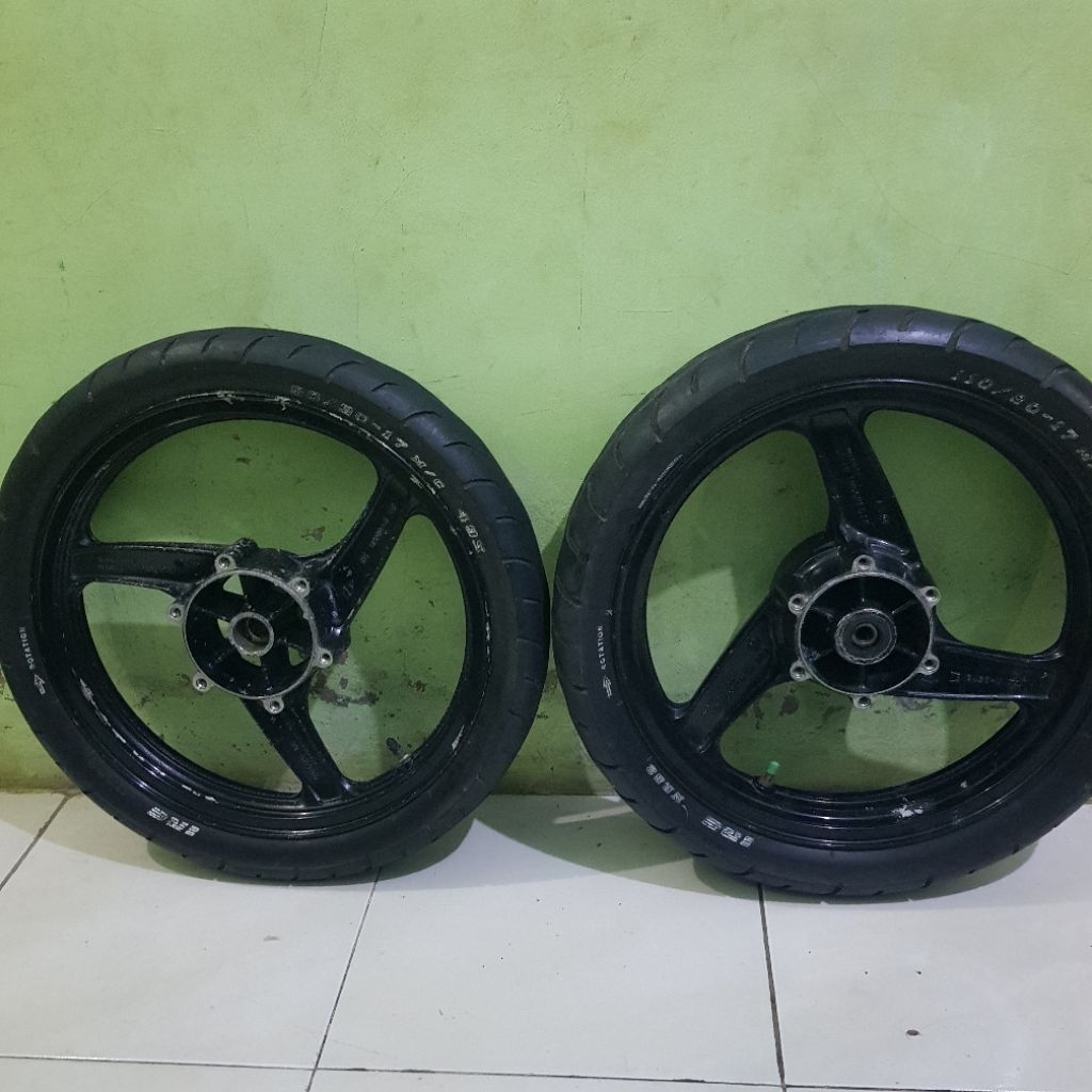 velg kawasaki ninja rr original copotan tahun 2014