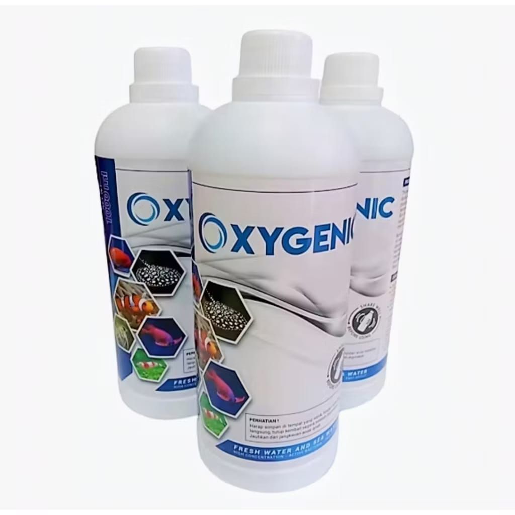 OXYGENIC 1LITER Probiotik Bakteri Starter Kolam 1000mlAkuarium Aquascape Oxygenik Oxigenik Oxigenic 