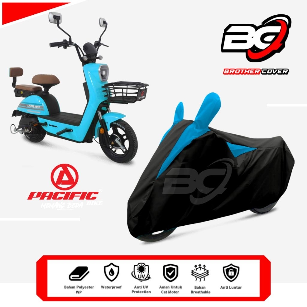 sarung motor sepeda listrik EXOTIC skeleton cover motor pelindung motor anti air mantel motor sepeda