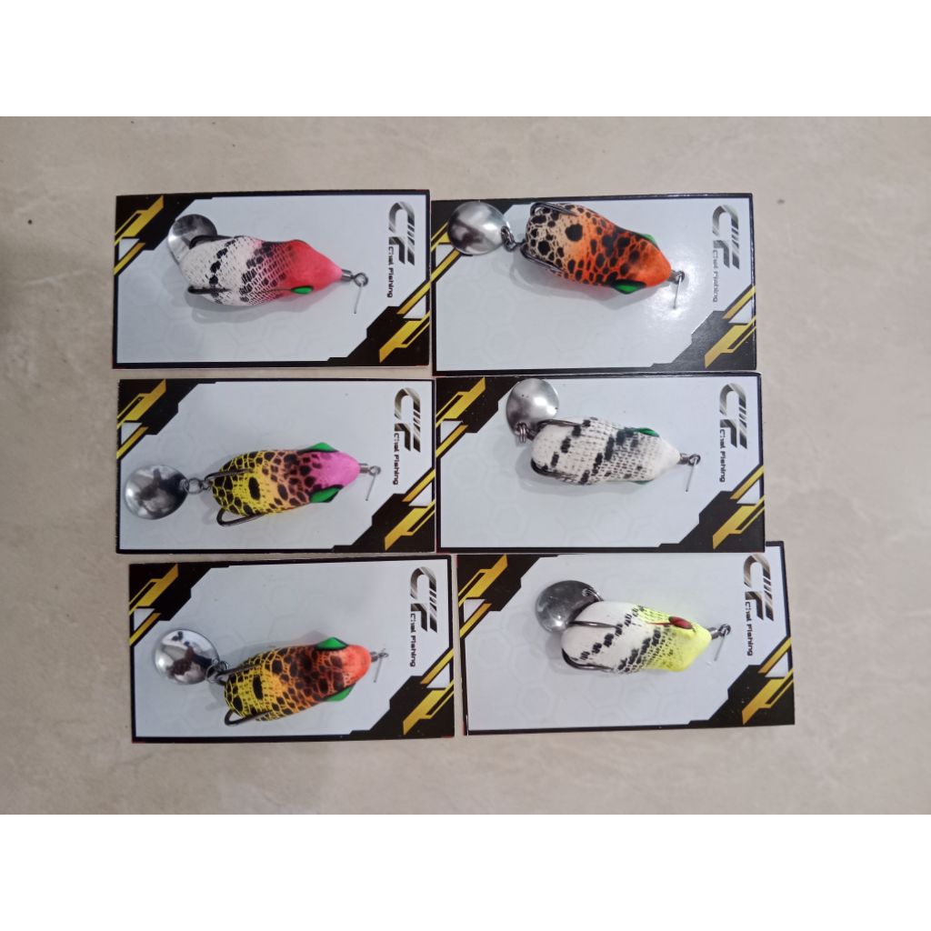 soft Frog | umpan casting ikan gabus