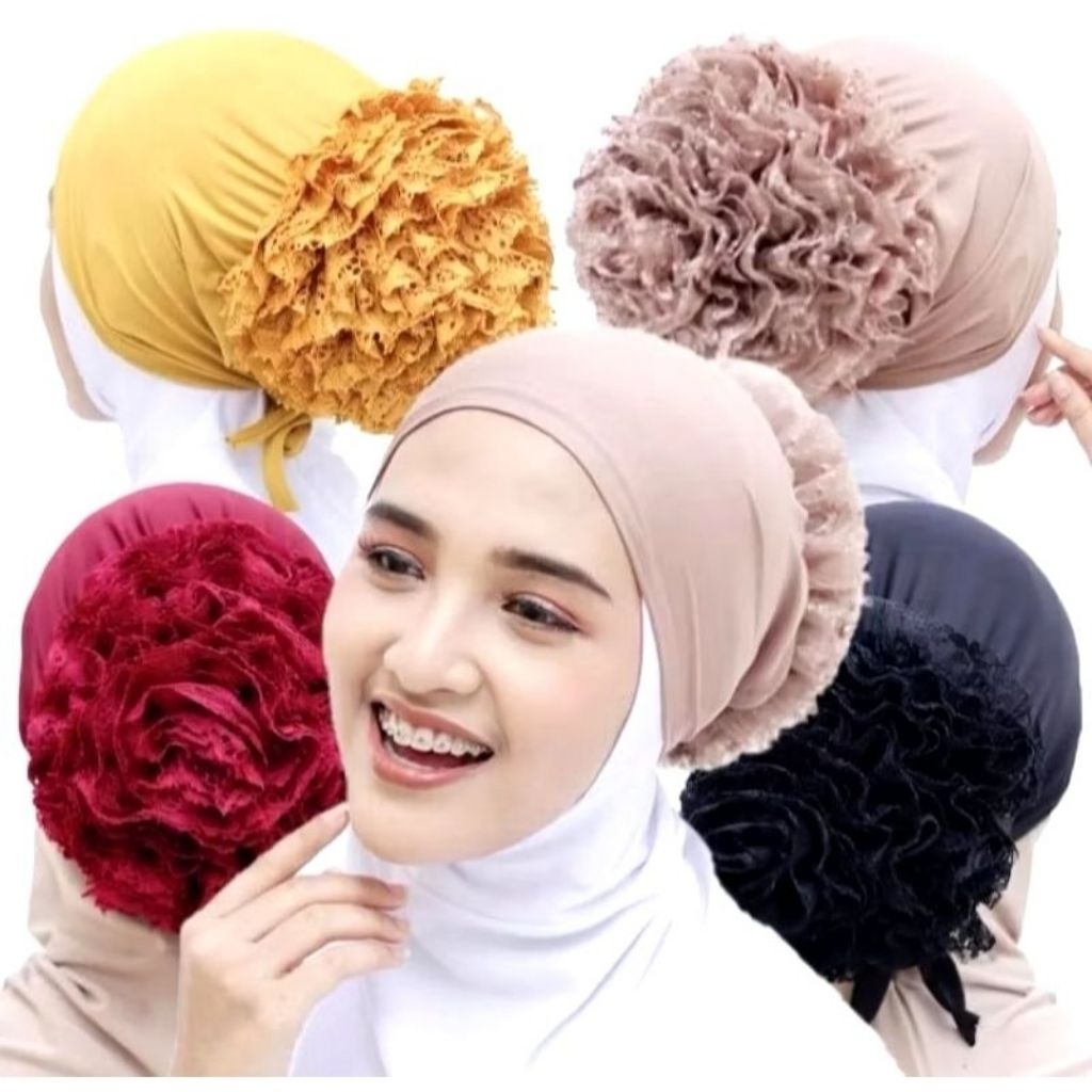 CIPUT TURKY CEPOL BRUKAT | INNER TURKY SANGGUL | CIPUT HIJAB INNER TURKY