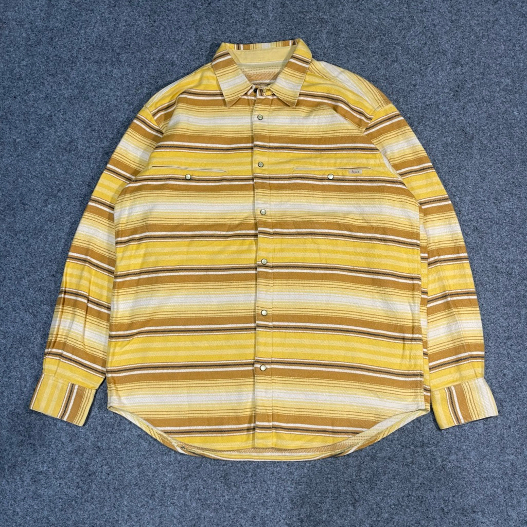 Kemeja flannel Papas by Issey Miyake second