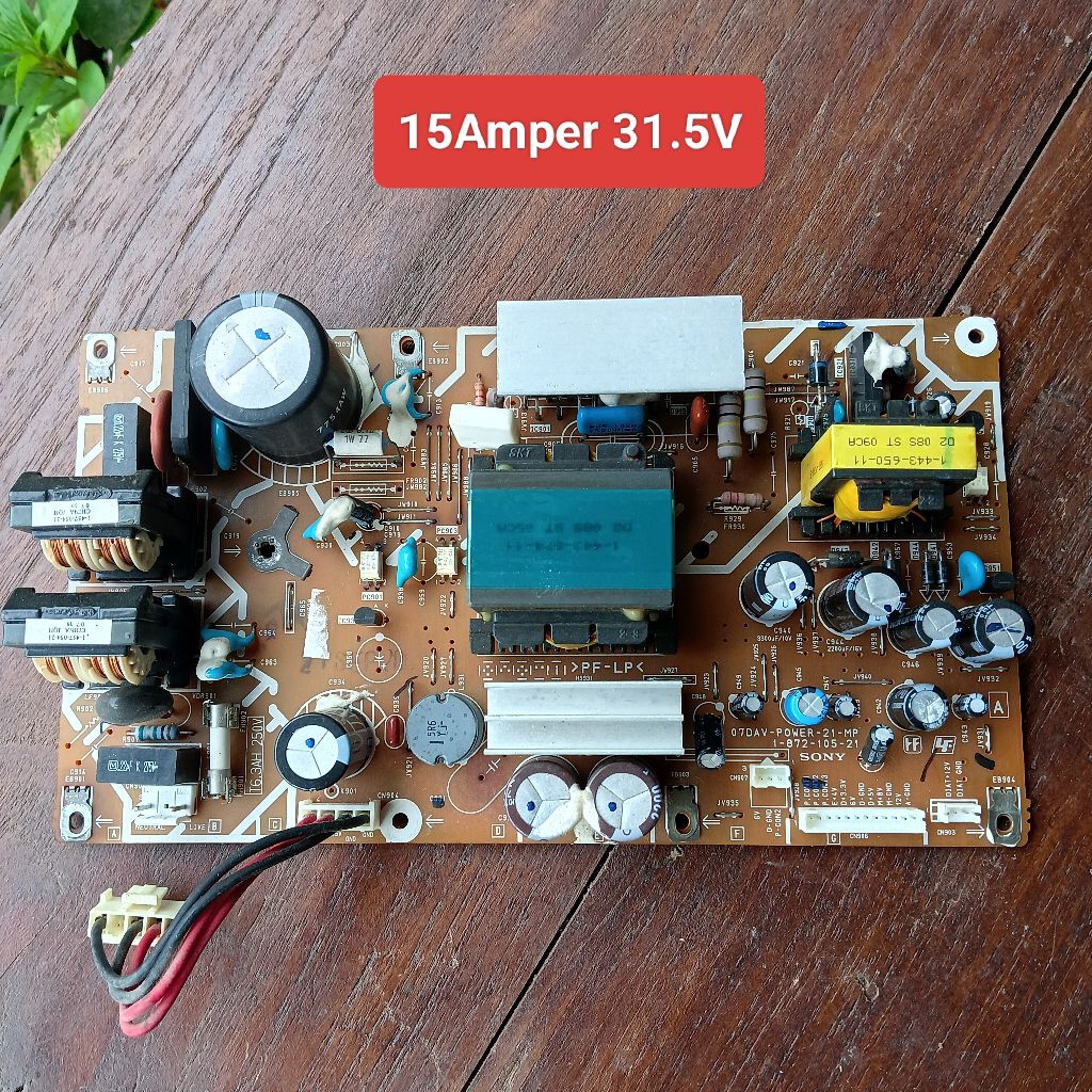 PSU power supply SMPS 15A 31.5V copotan sony bekas normal ori