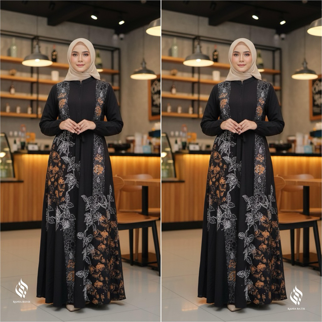 GAMIS TWILL ORI SEMI RAYON CANDIMEKAR KANCING DEPAN