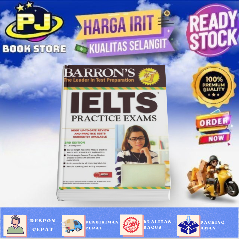 Buku Barron's IELTS Practice Exams