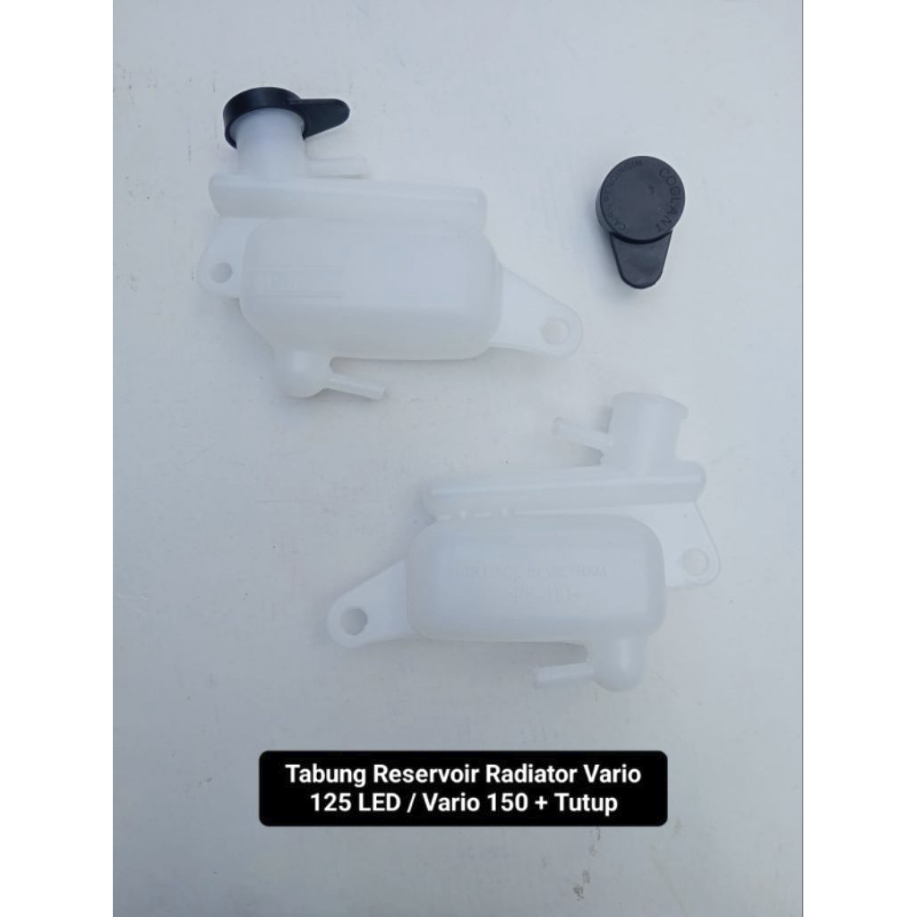 Tabung Reservoir Radiator Vario 125 LED / Vario 150 + Tutup Coolant / Tabung minyak rem + Tutup