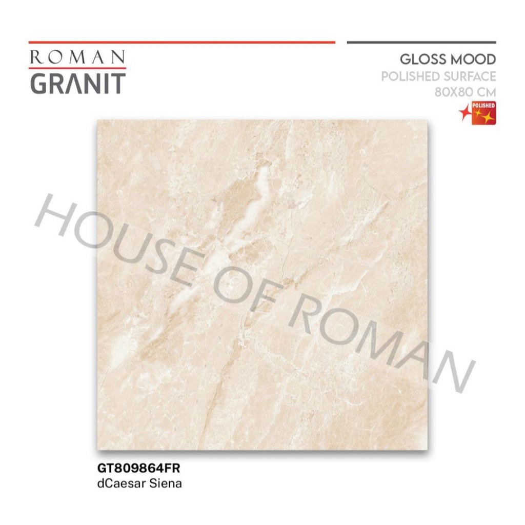 Roman Granit GT809864FR dCaesar Siena 80x80 Kw1