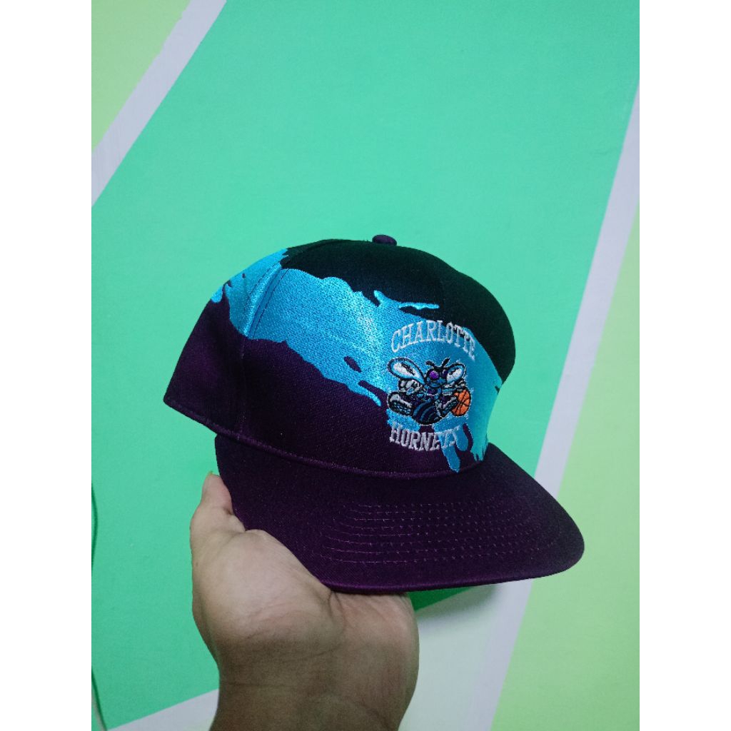 Topi Snapback Hornets Charlotte Splash