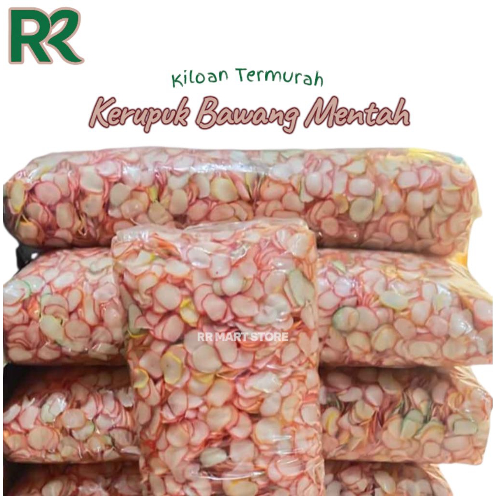 Kerupuk Bawang Mentah Kiloan