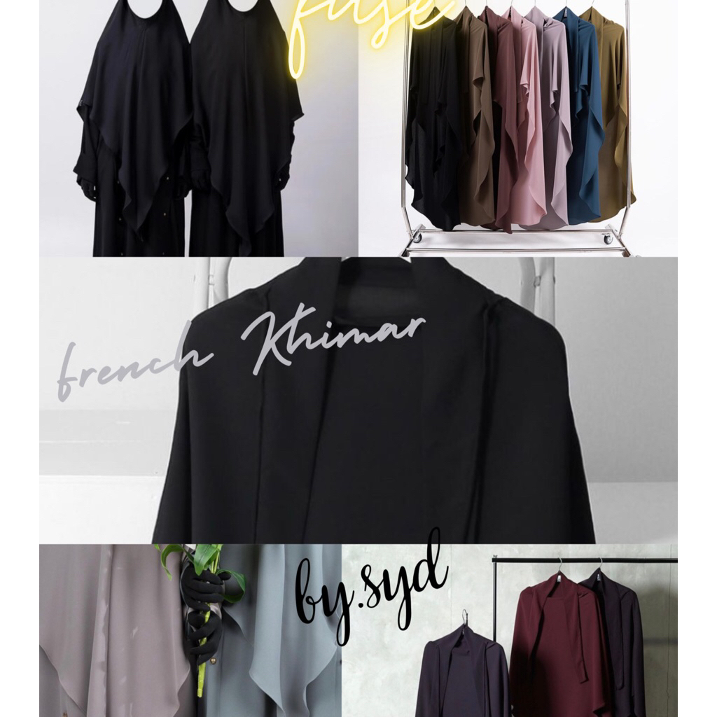 aljenna.id - NWT french khimar longprime • fuse khimar arabian • khimar nonpad basic regular long je