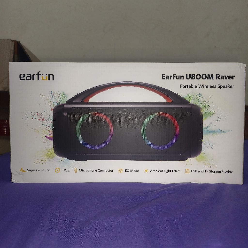 Speaker EarFun UBOOM Raver Baru