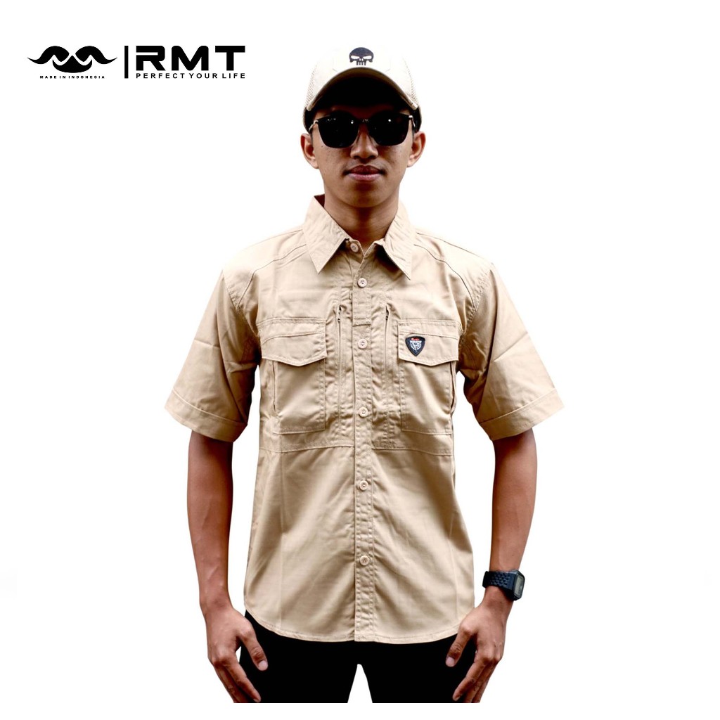 DZKR Kemeja Tactical MTAC PERNUSA Drill Premium