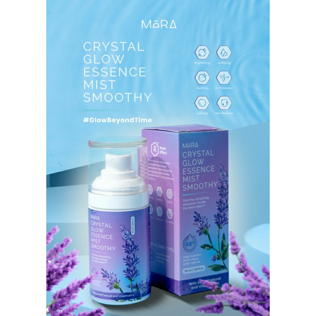 MeRa Crystal Glow Essence Mist 1 pack