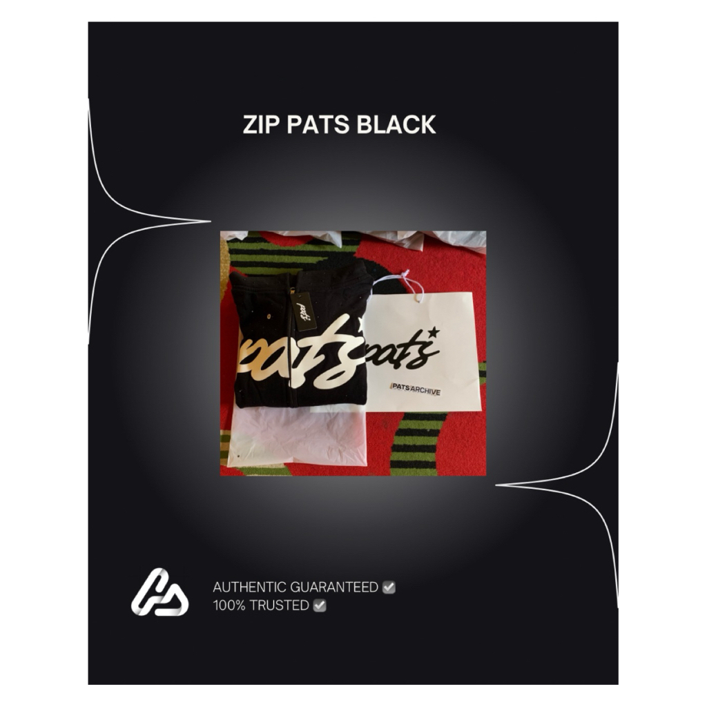 Zip Pats Black New Art