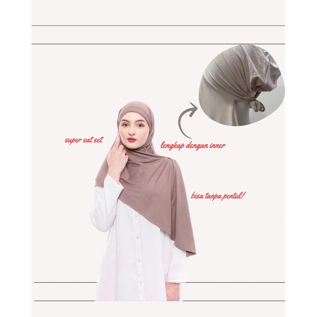 Ainuelle| Zoya Instan | Hijab premium | Zoya hijab instan | kerudung
