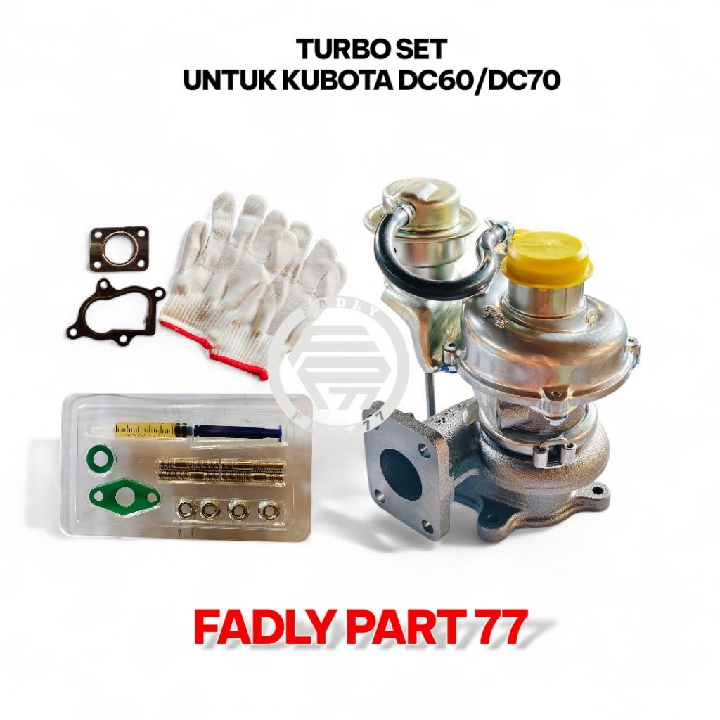 TURBO SET UNTUK KUBOTA DC60/DC70 COMBINE HARVESTER