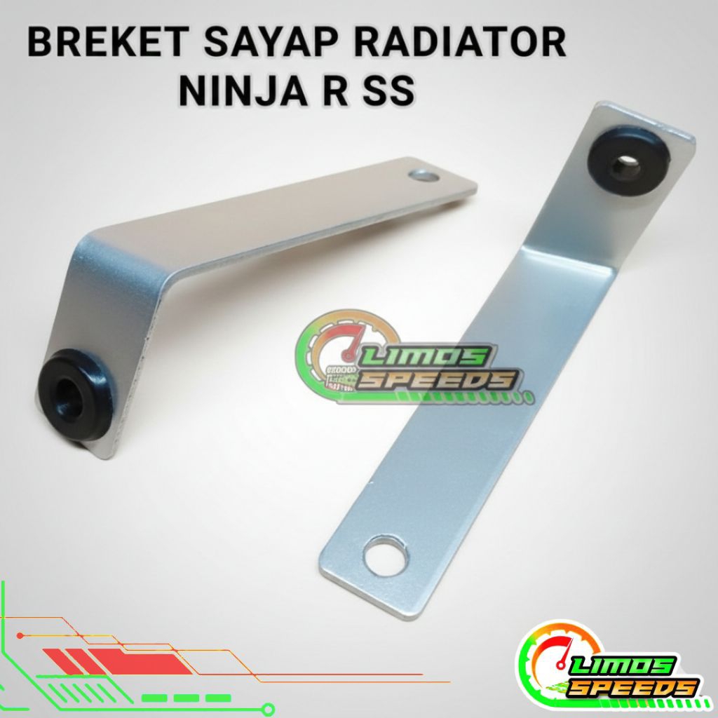 Bracket Sayap Sirip Radiator Ninja R SS Breket Radiator SPAC BPRO QTT