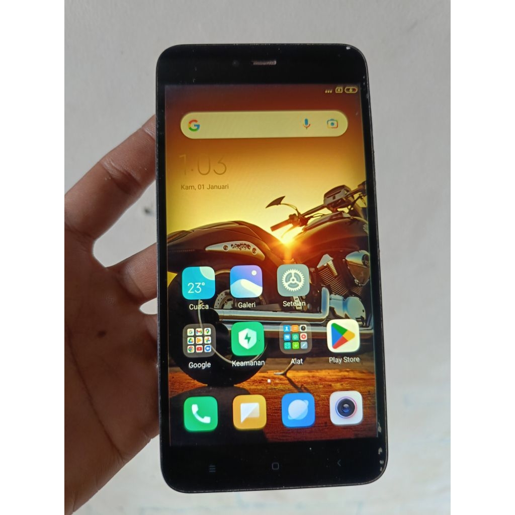Lcd touchscreen Redmi note 5A Ori cabutan