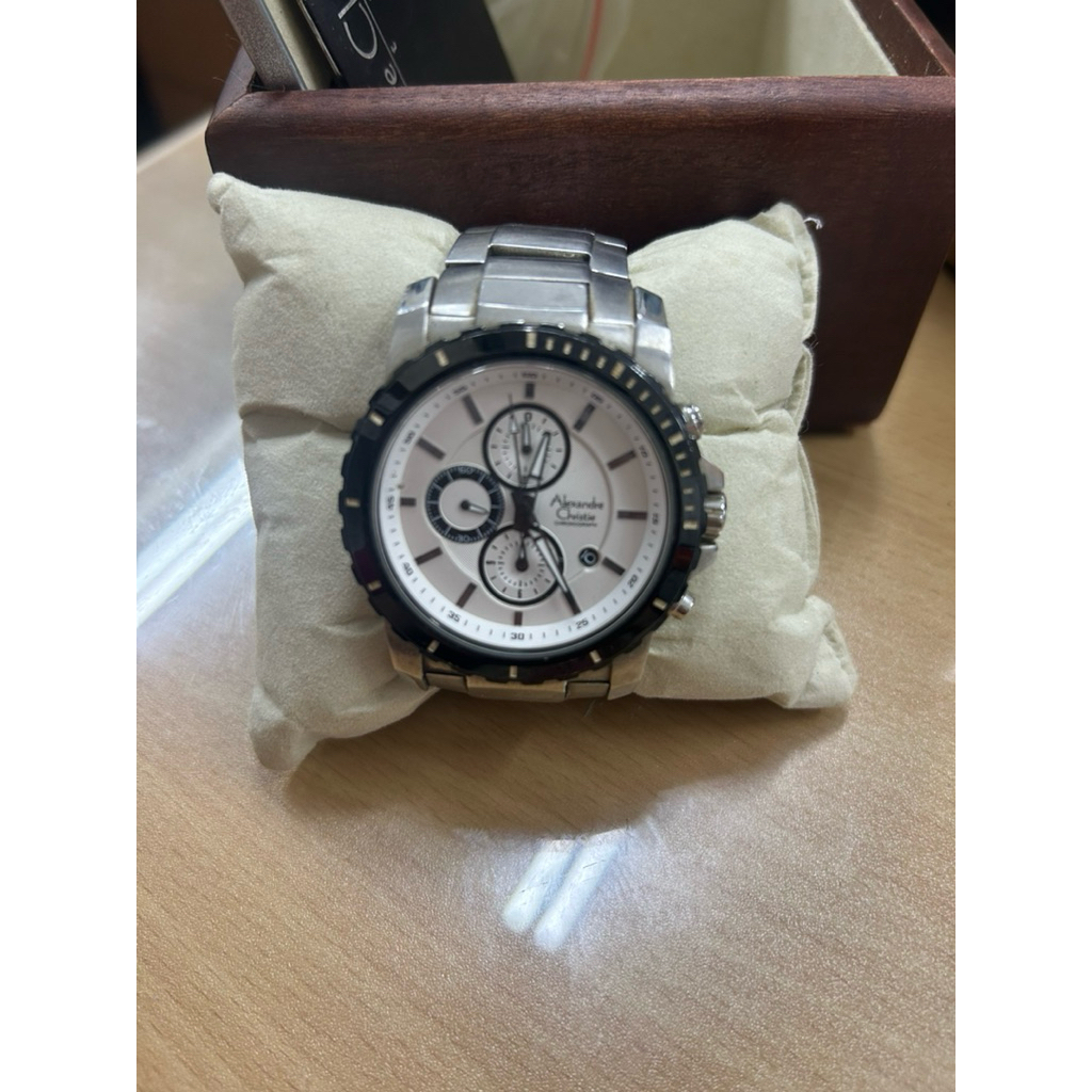 Jam tangan Alexandre Christie Chronograph AC6141 MC (SECOND)