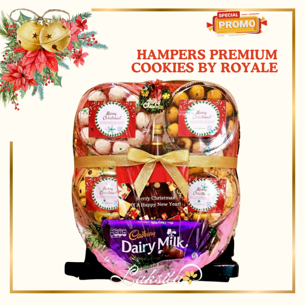 Hampers natal premium cookies Nastar kue kering surabaya