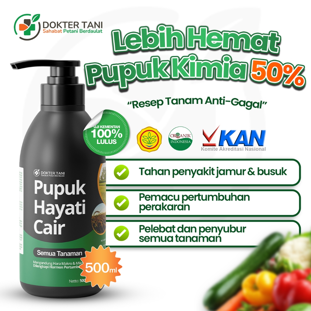 Promo Harga Spesial 12.12 Pupuk Ajaib Hayati Cair Semua Tanaman + Hormon PGPR PERANGSANG AKAR 250-50