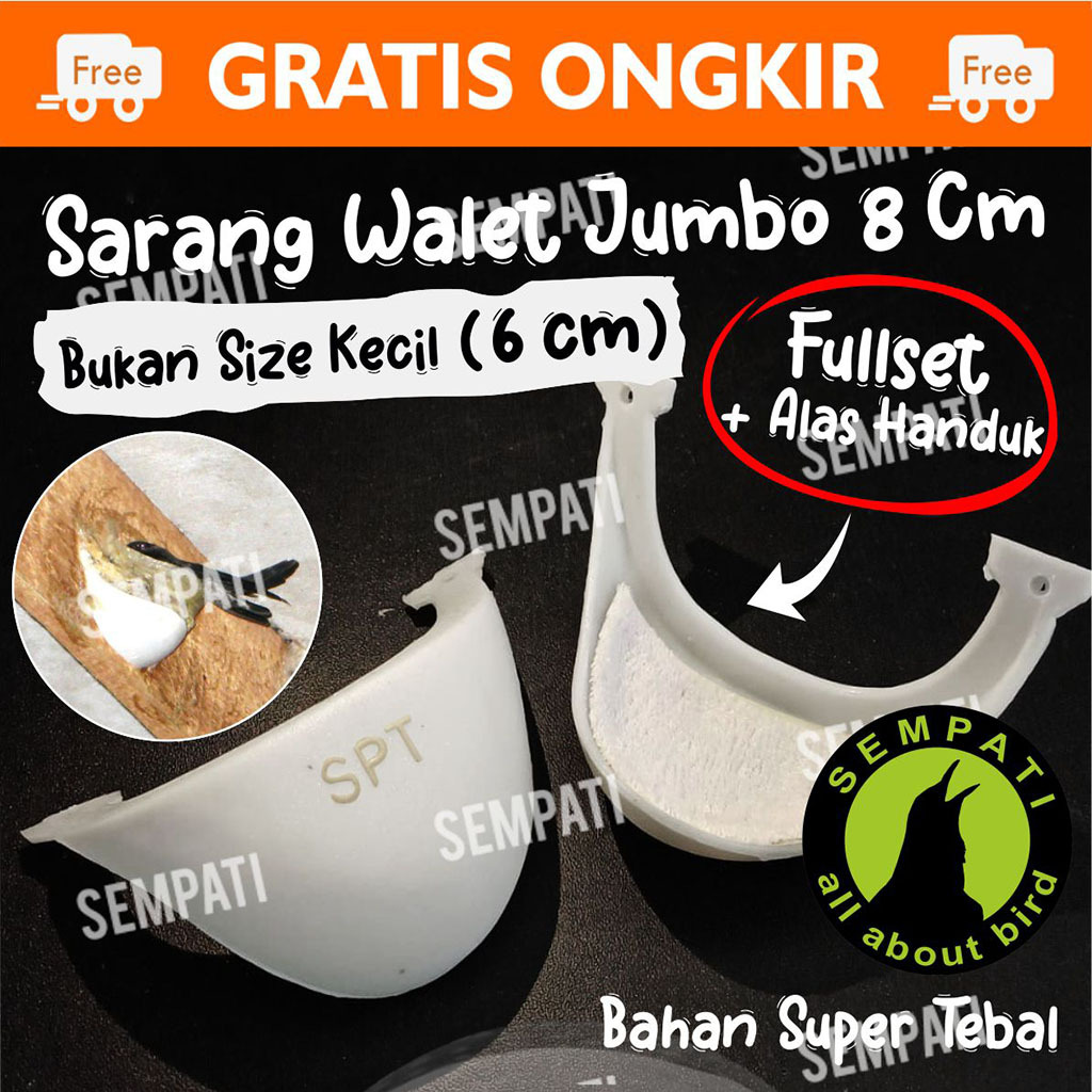 SEMPATI Sarang Walet Imitasi By Sempati Fake Nest Sarang Burung Walet Mangkok Sarang Plastik Pancing