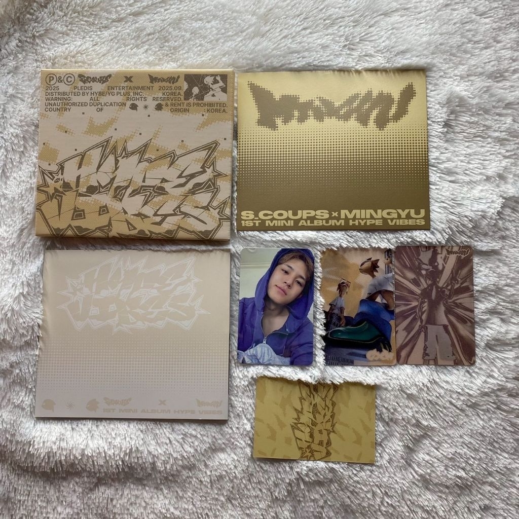 (READY STOCK) SEVENTEEN CXM KIM MINGYU COMPACT VERSION ALBUM PHOTOCARD PC