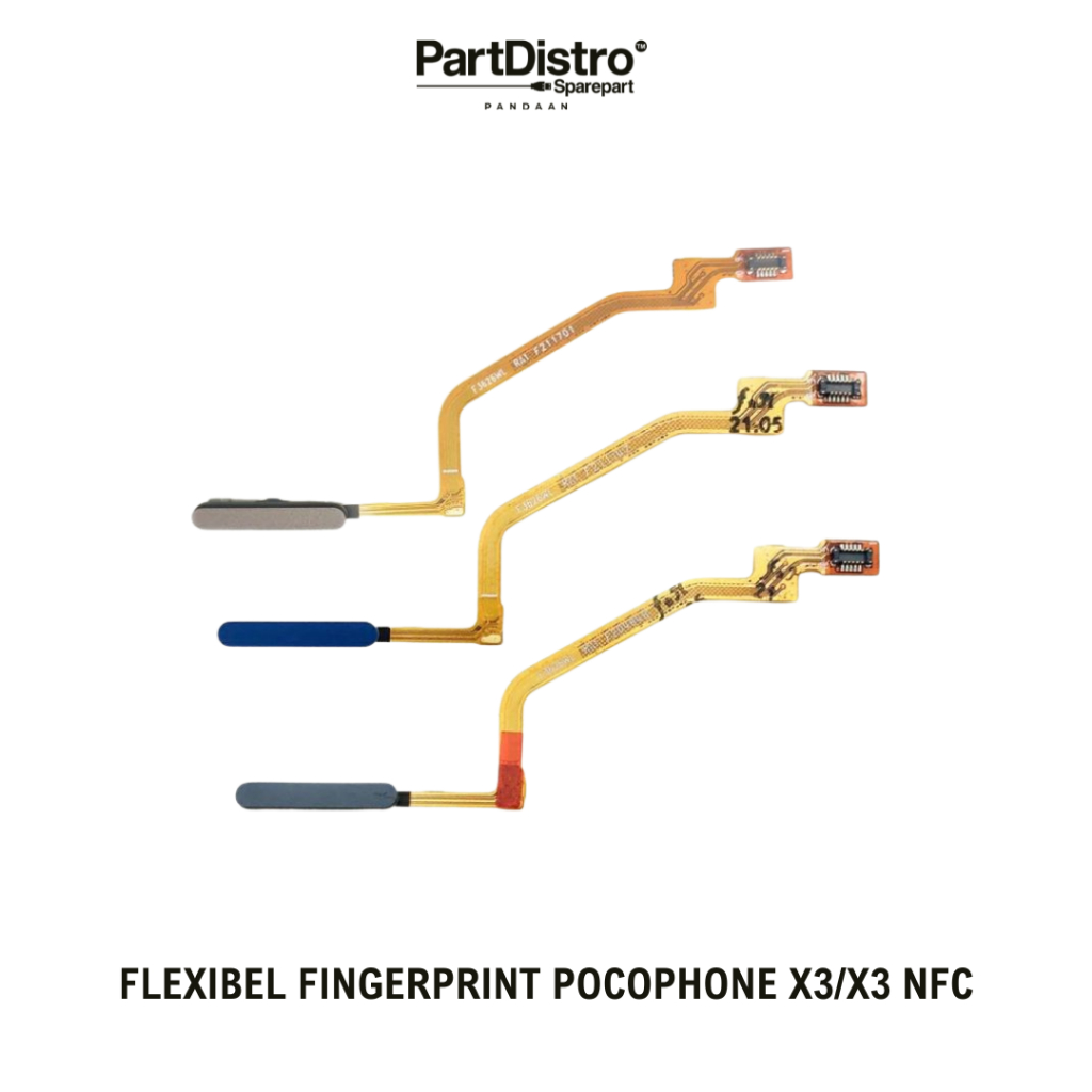 FLEXIBEL FINGERPRINT Untuk POCOPHONE X3/X3 NFC