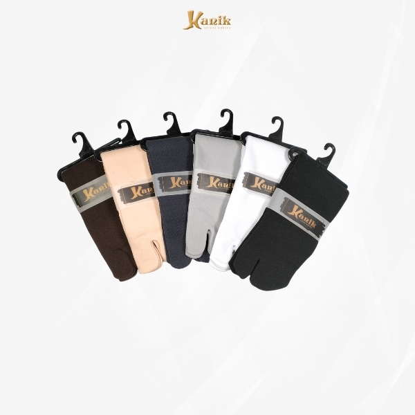 Kanik Kaos Kaki Jempol Polos Muslimah Panjang Dewasa Semata Kaki Size S Nyaman Adem Haji Umroh Cewek