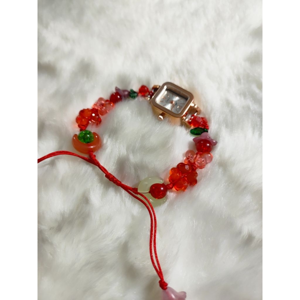 Jam Tangan Serut/Jam Tangan Manik/Manik Manik/Jam Serut