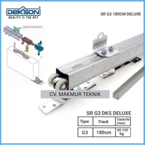 Rel Pintu Sliding merk Dekson / G3 / Rel Geser