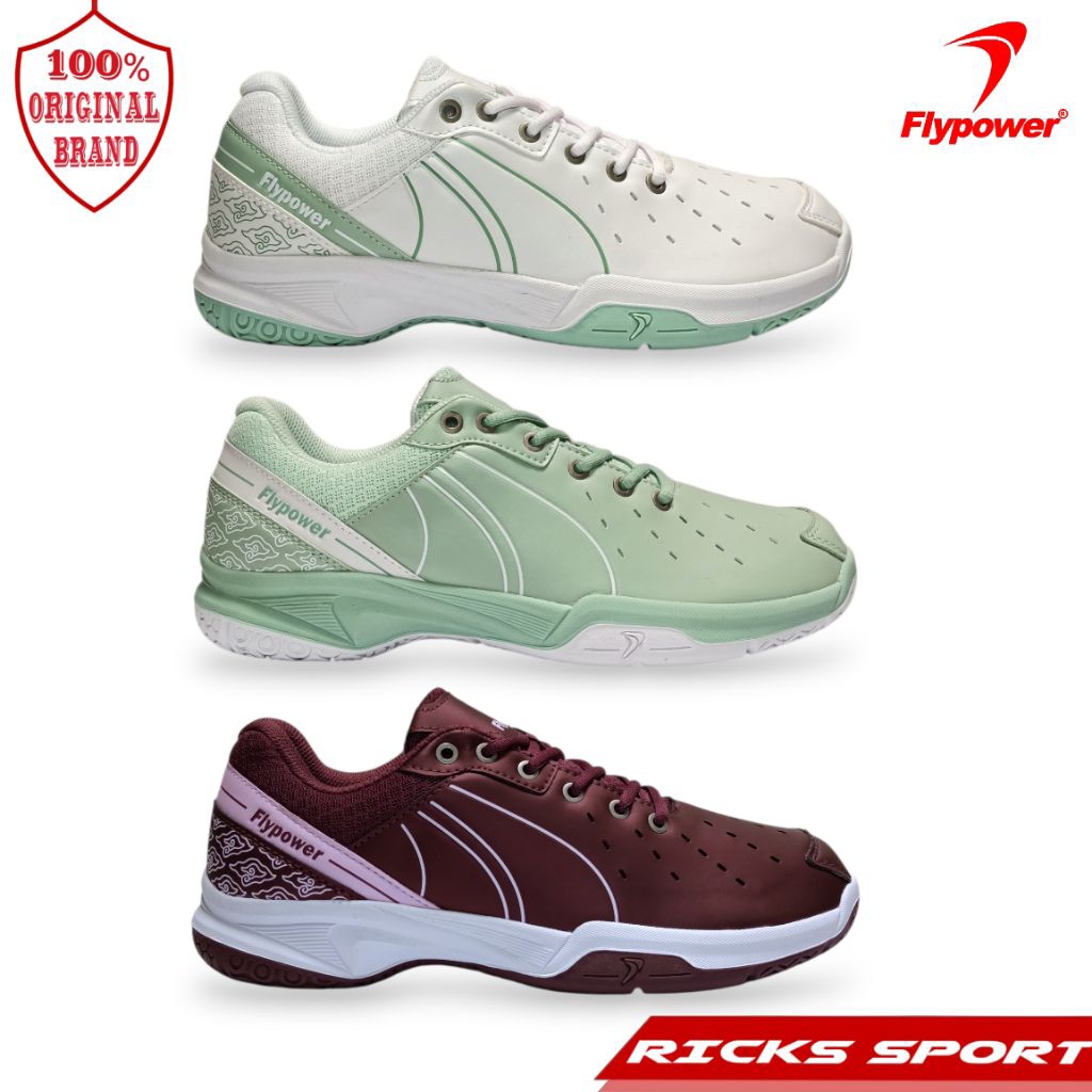 Sepatu Badminton Flypower New Plaosan 09