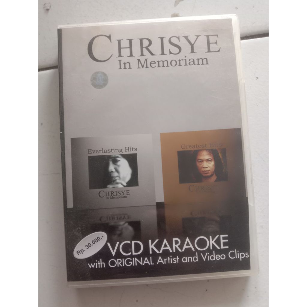 VCD Karaoke Chrisye
