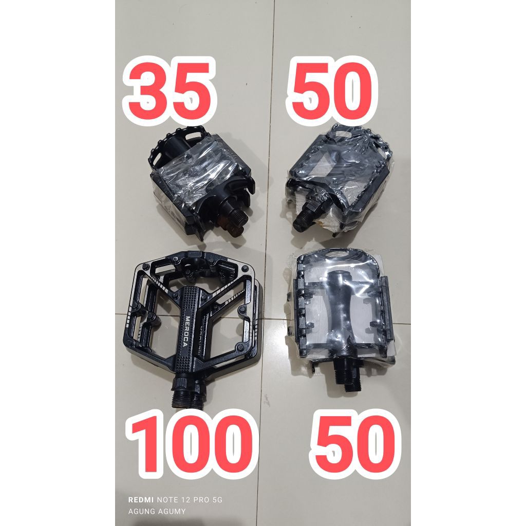 Pedal meroca copotan baru