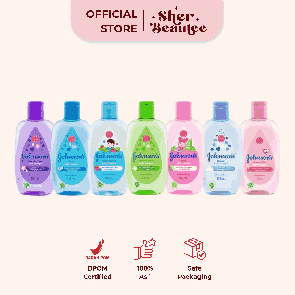 Johnson's Cologne Baby 100ml Series - Parfum Bayi