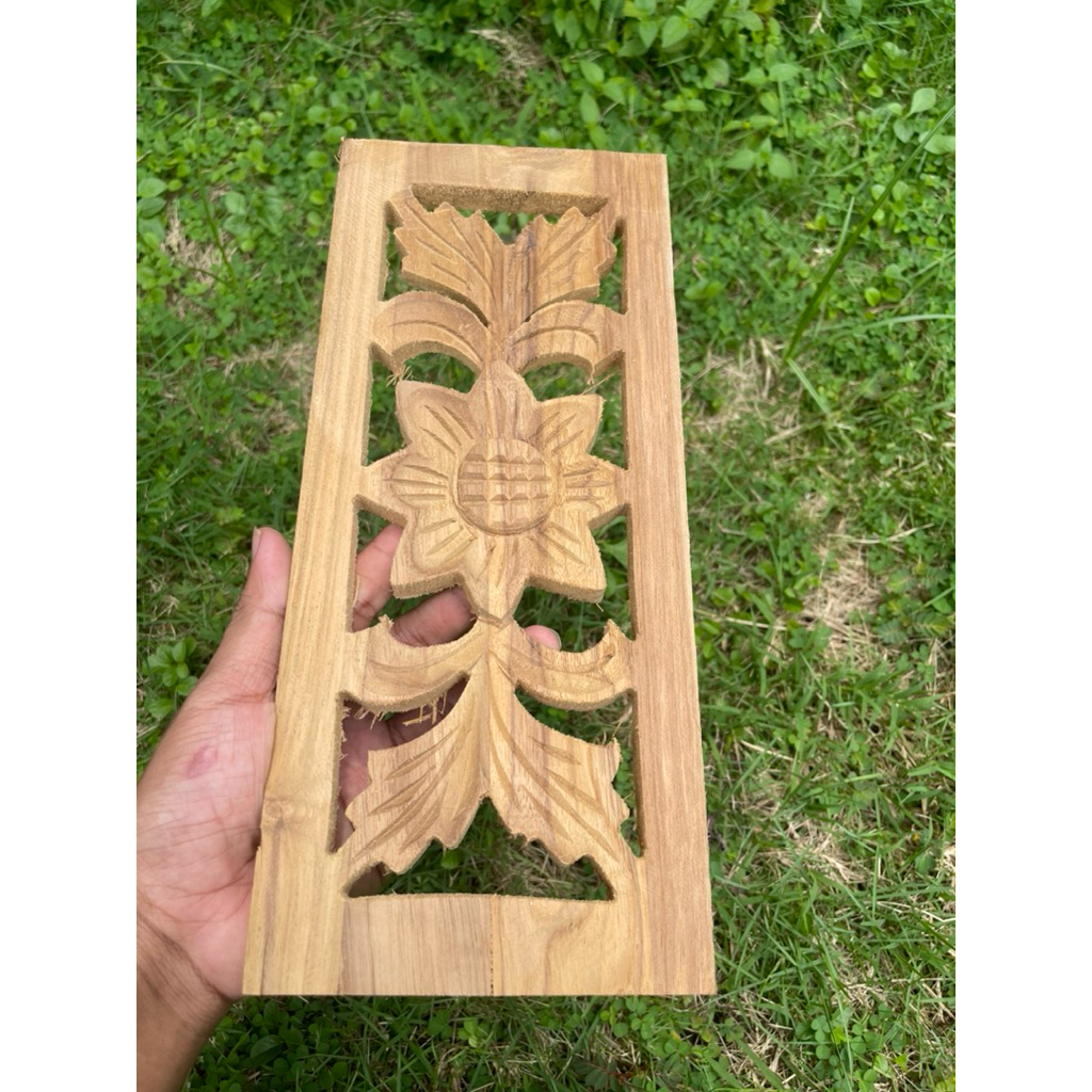 kepingan loster kayu jati