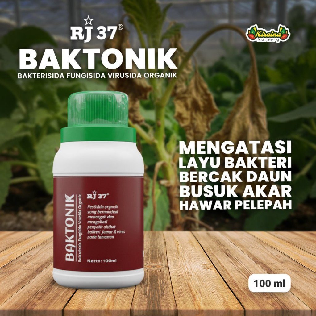 Baktonik RJ 37 100ml - Bakterisida Fungisida & Virusida Organik