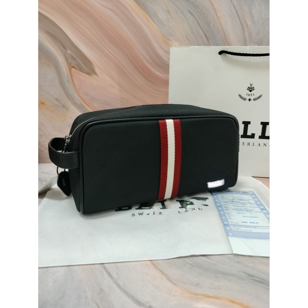 HANDBAG CLUTCH MEWAH PRIA BALLY TAS TANGAN CLUTCH IMPORT BL 2257