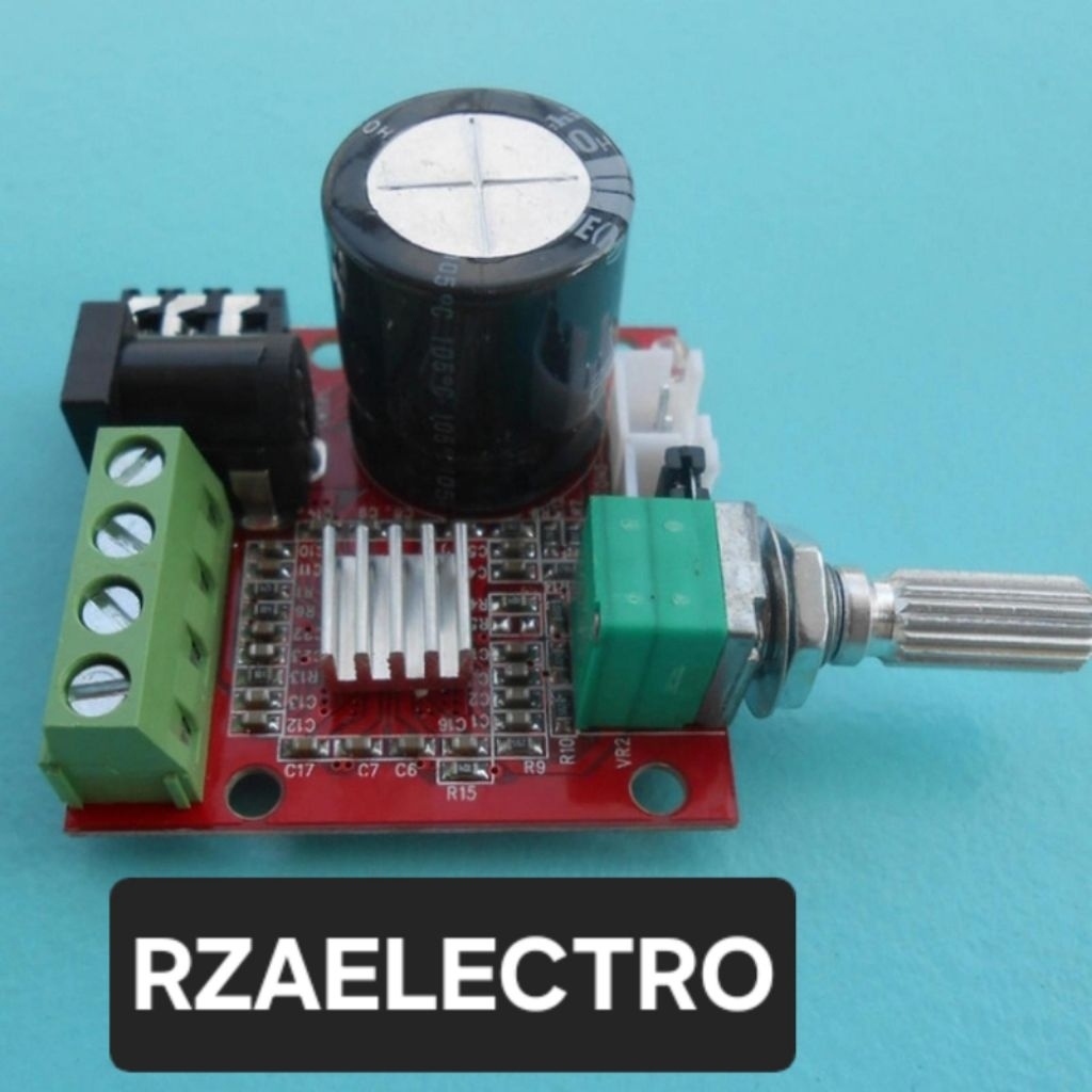 RED PAM8610 amplifier board PAM 8610 Sound Quality 12v with potensio