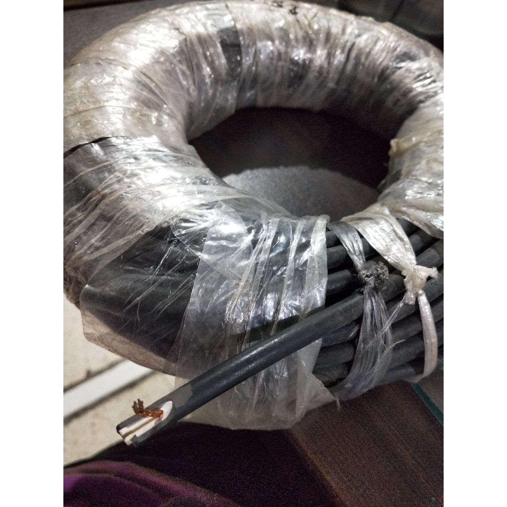 Kabel Antena Kabel Mobil Kabel Listrik Kabel Telepon Serabut 1 Roll