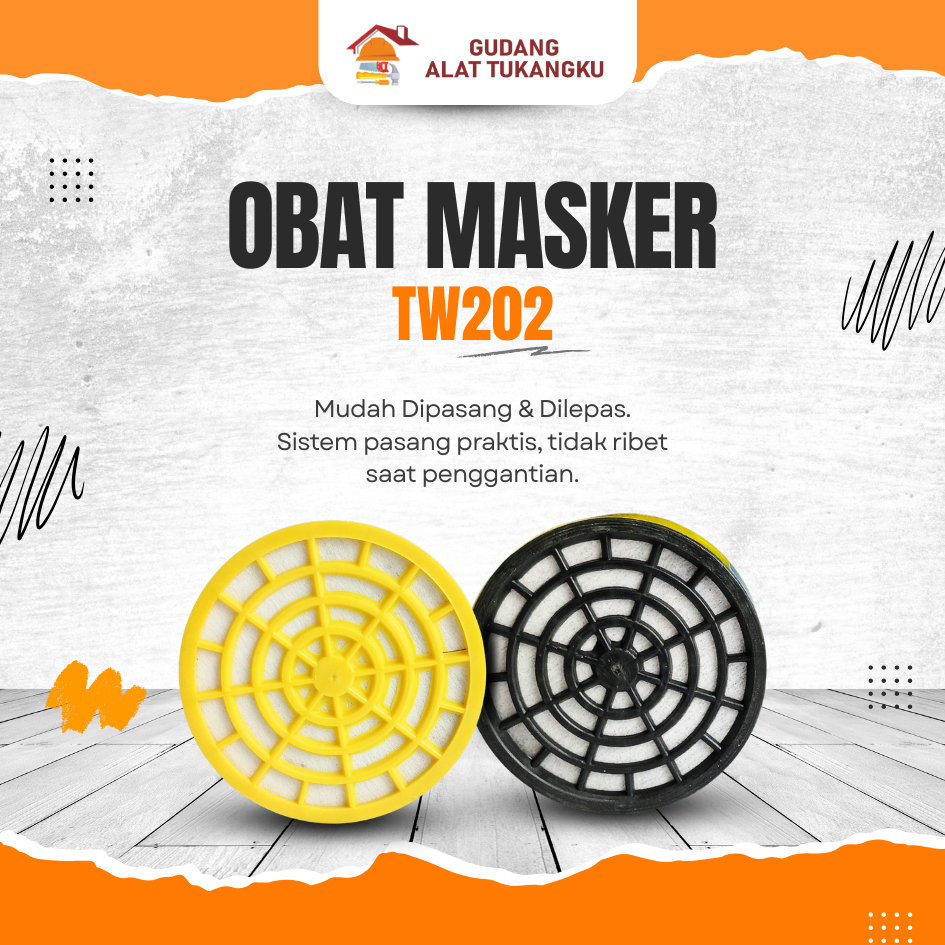 Obat Masker / Refill Cartridge TW202 (RC-202)