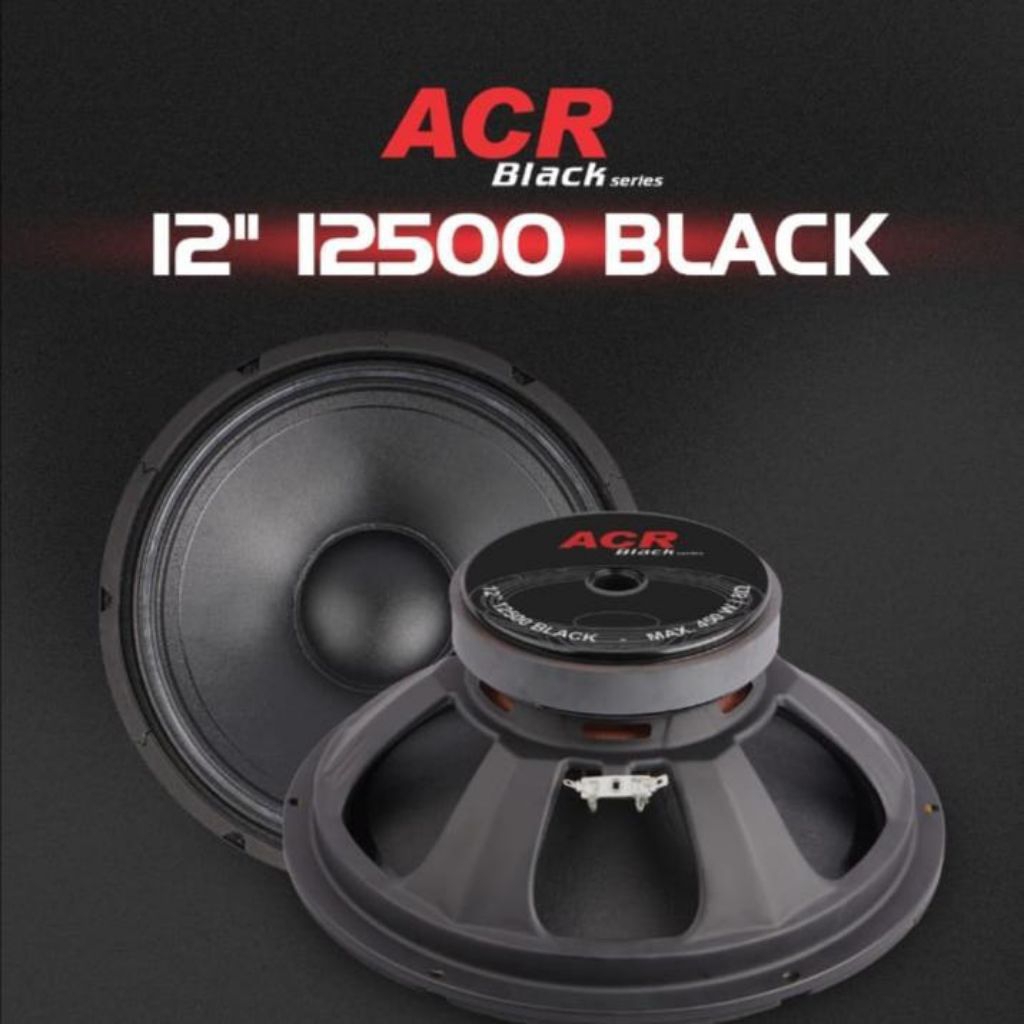 SPEAKER ACR 12INC 12500 BLACK