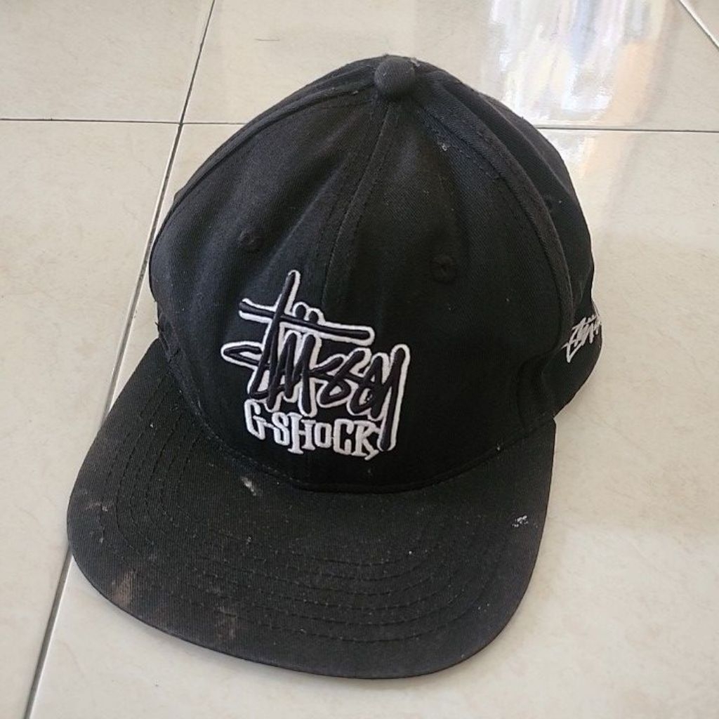 preloved topi g shock snapback