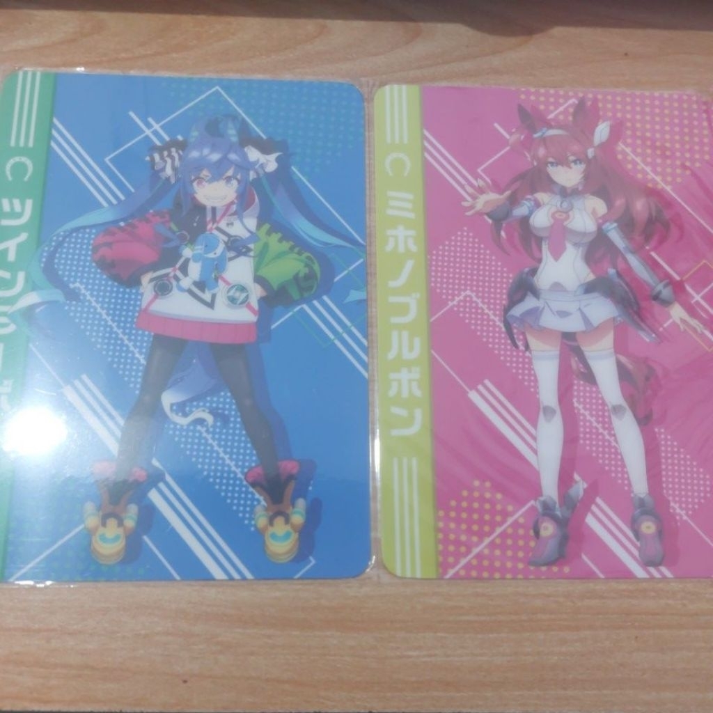 Mini Clearmat Uma Musume Pretty Derby Mihono Bourbon Twin Turbo