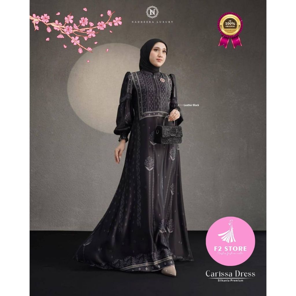 BUSANA MUSLIM NADHEERA LUXURY CARISSA DRESS