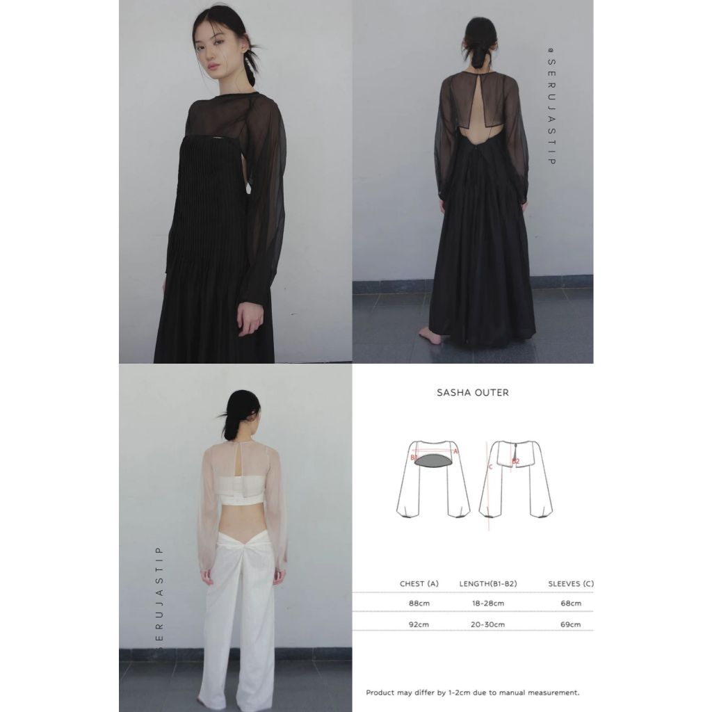 Jastip SAYA TALES SASHA - SHEER OUTER