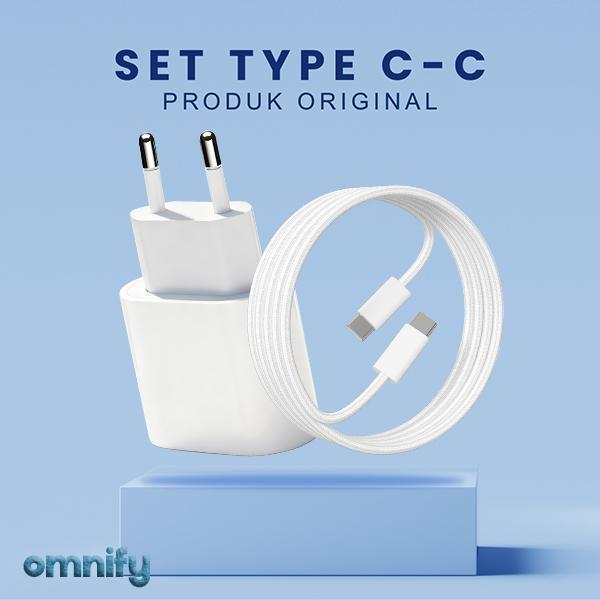 OMNIFY |  charger iphone fast charging  iOS iPhone 8-17 & iPad Gen 7-10 Garansi 2 Tahun
